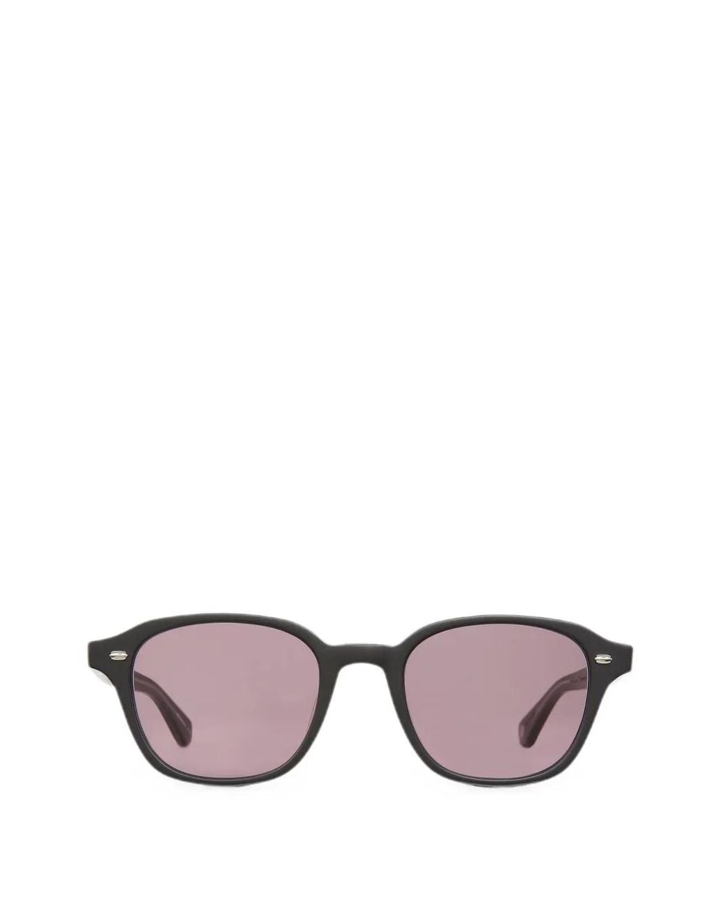 Garrett Leight Pink Lachman Square-Frame Sunglasses