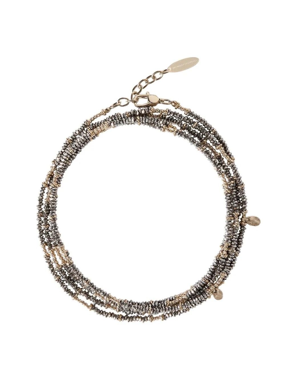 Bracciale di Brunello Cucinelli in Metallic