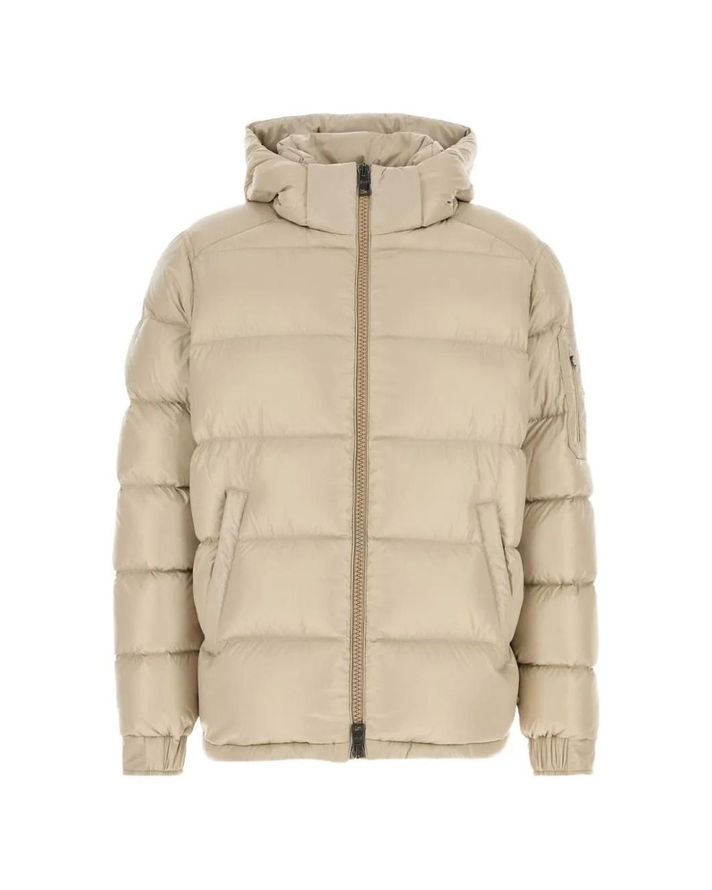 Herno Natural Hooded Padded Jacket for men