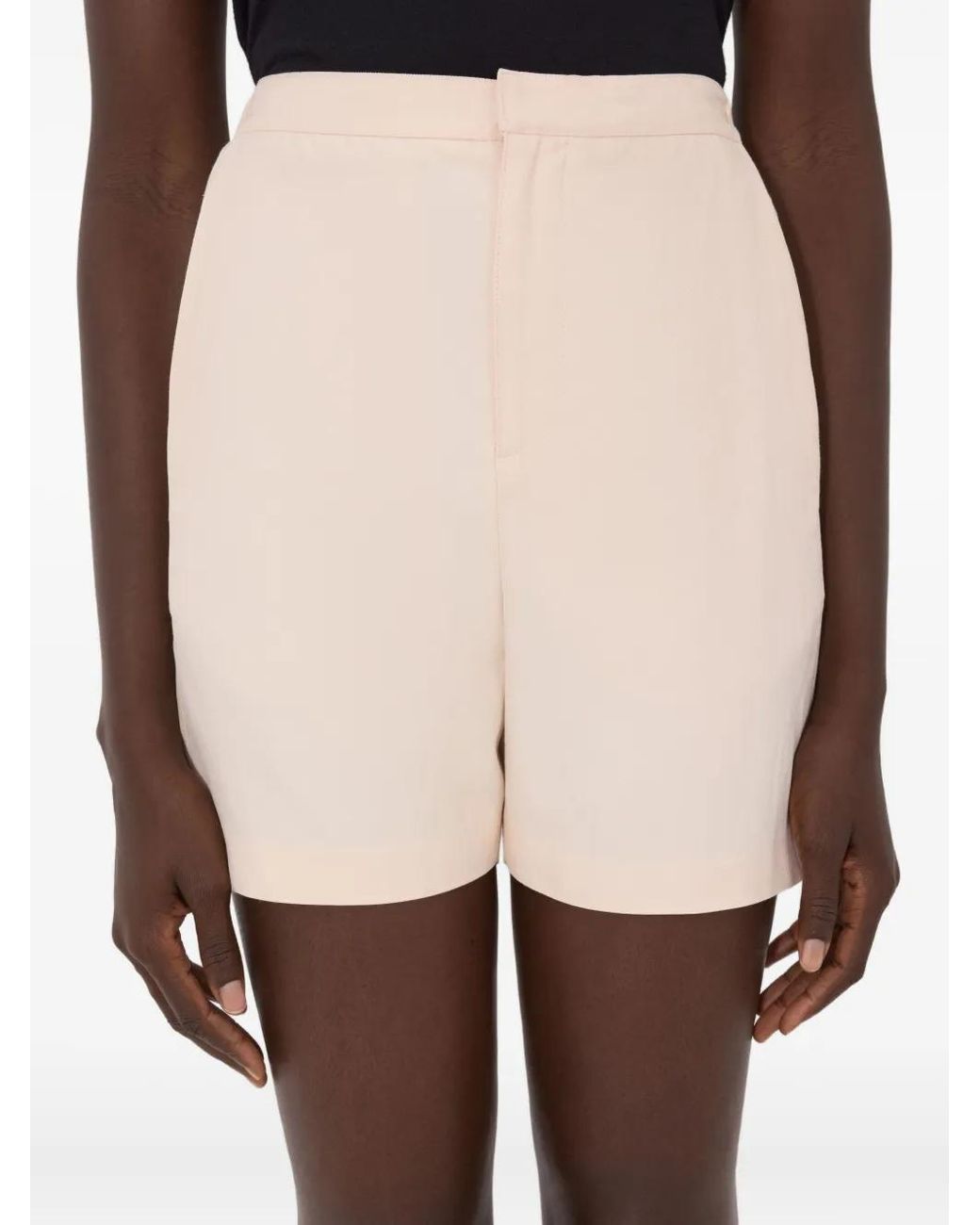 Loulou de Saison Natural Ivan Elasticated Shorts