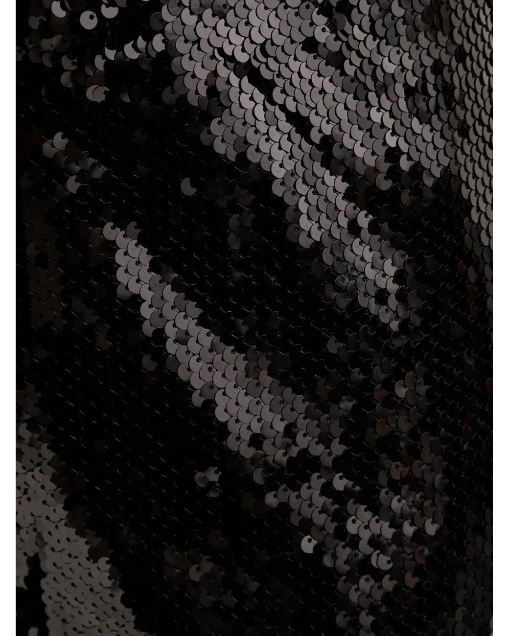 Haveone Black Pantalon À Ornements De Sequins