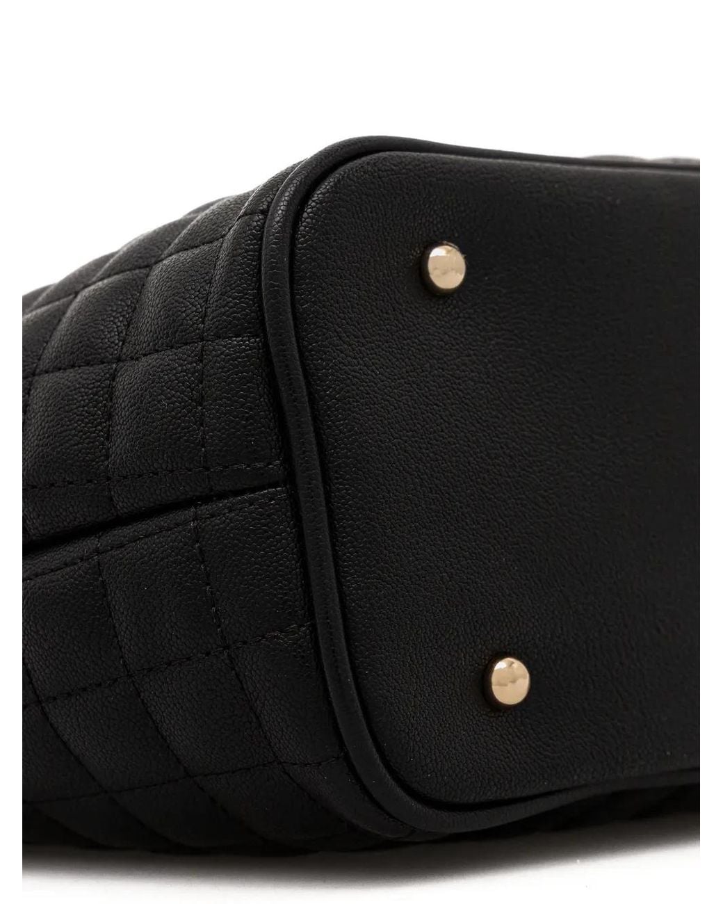 Guess Black Nadira Quilted Shoulder Bag