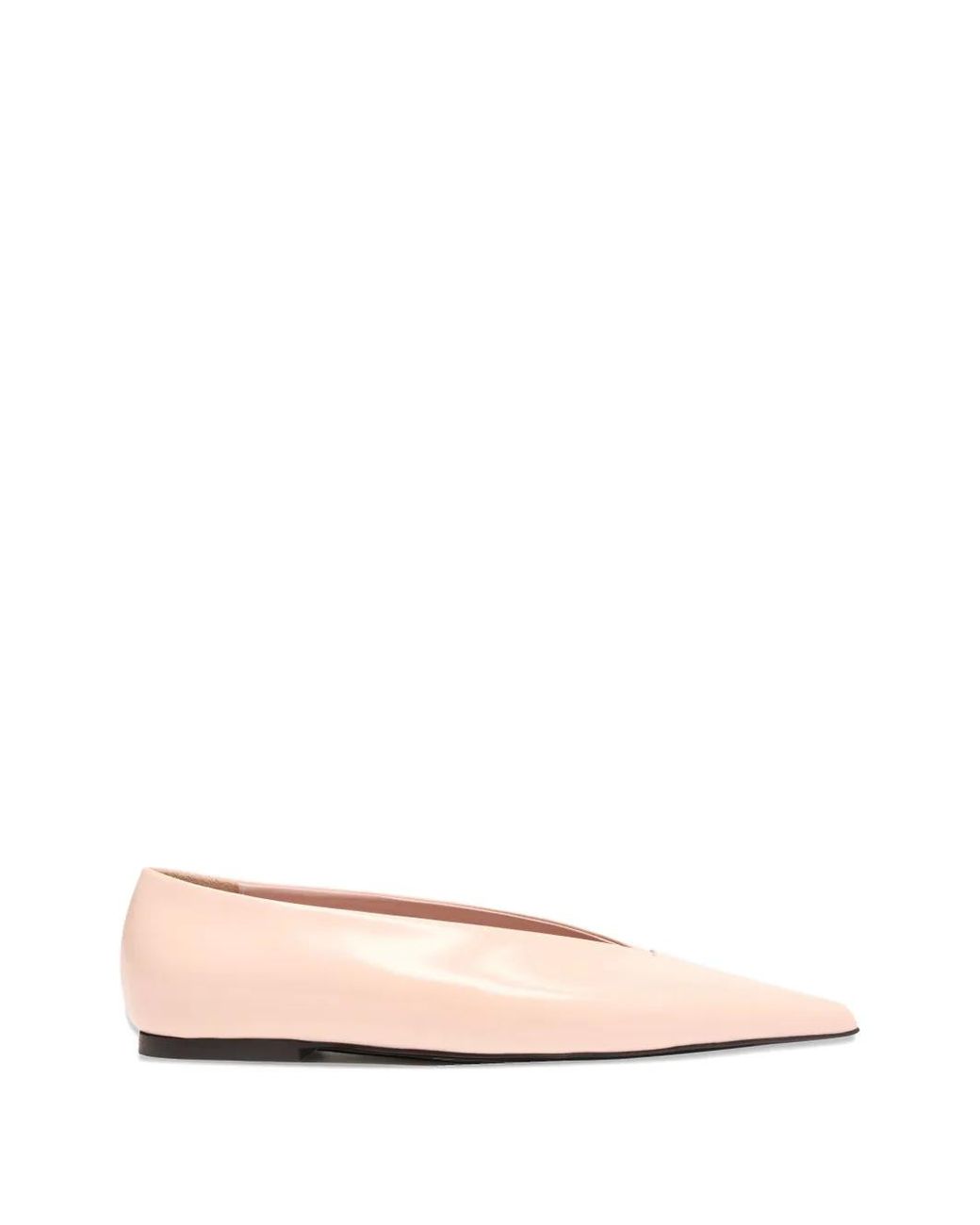 Proenza Schouler Pink Slash Flats