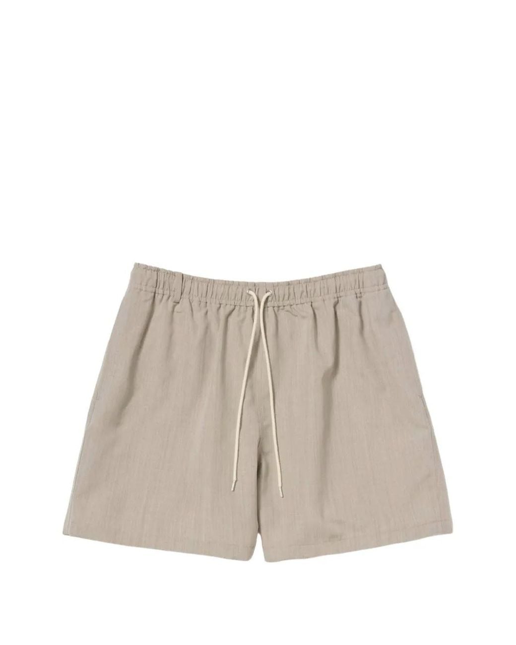 Auralee Natural Drawstring-Fastening Shorts for men