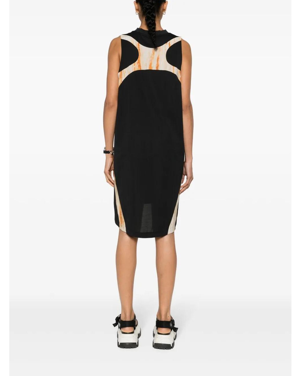 Y-3 Black Rust Dye Tank Dress