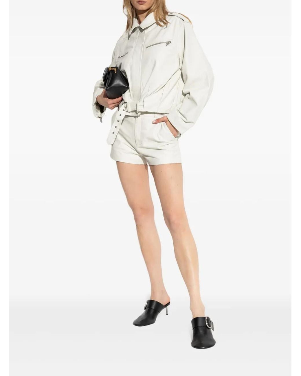 Gestuz White Gzkatri Shorts