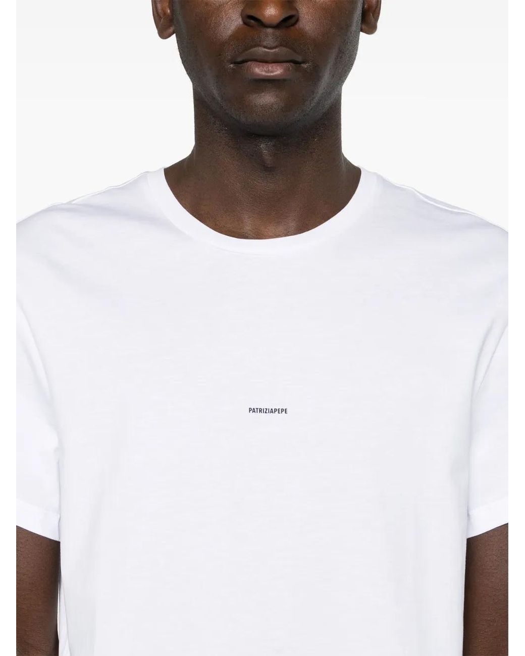 Patrizia Pepe White T-shirt for men