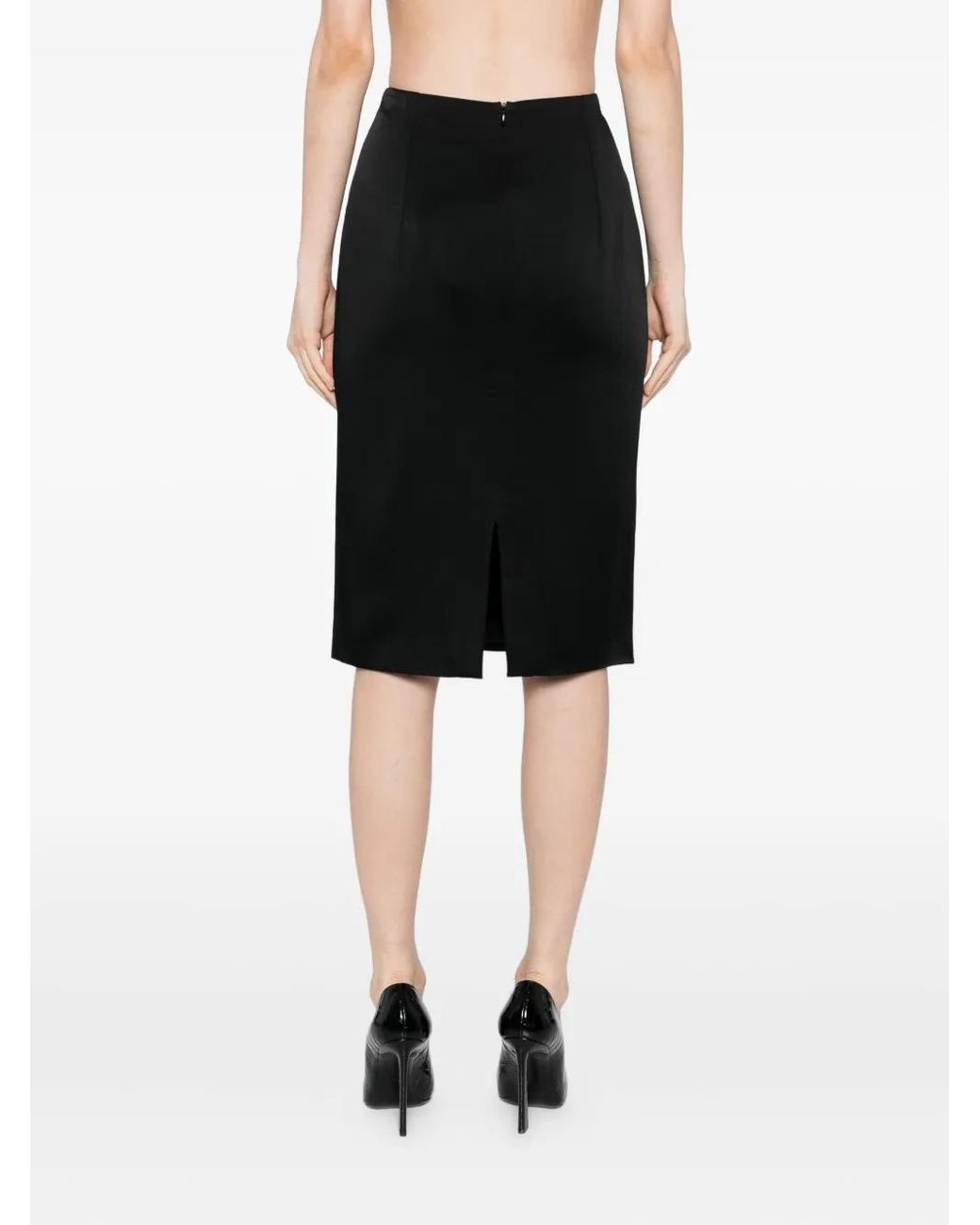 Tom Ford Black Silk Skirt