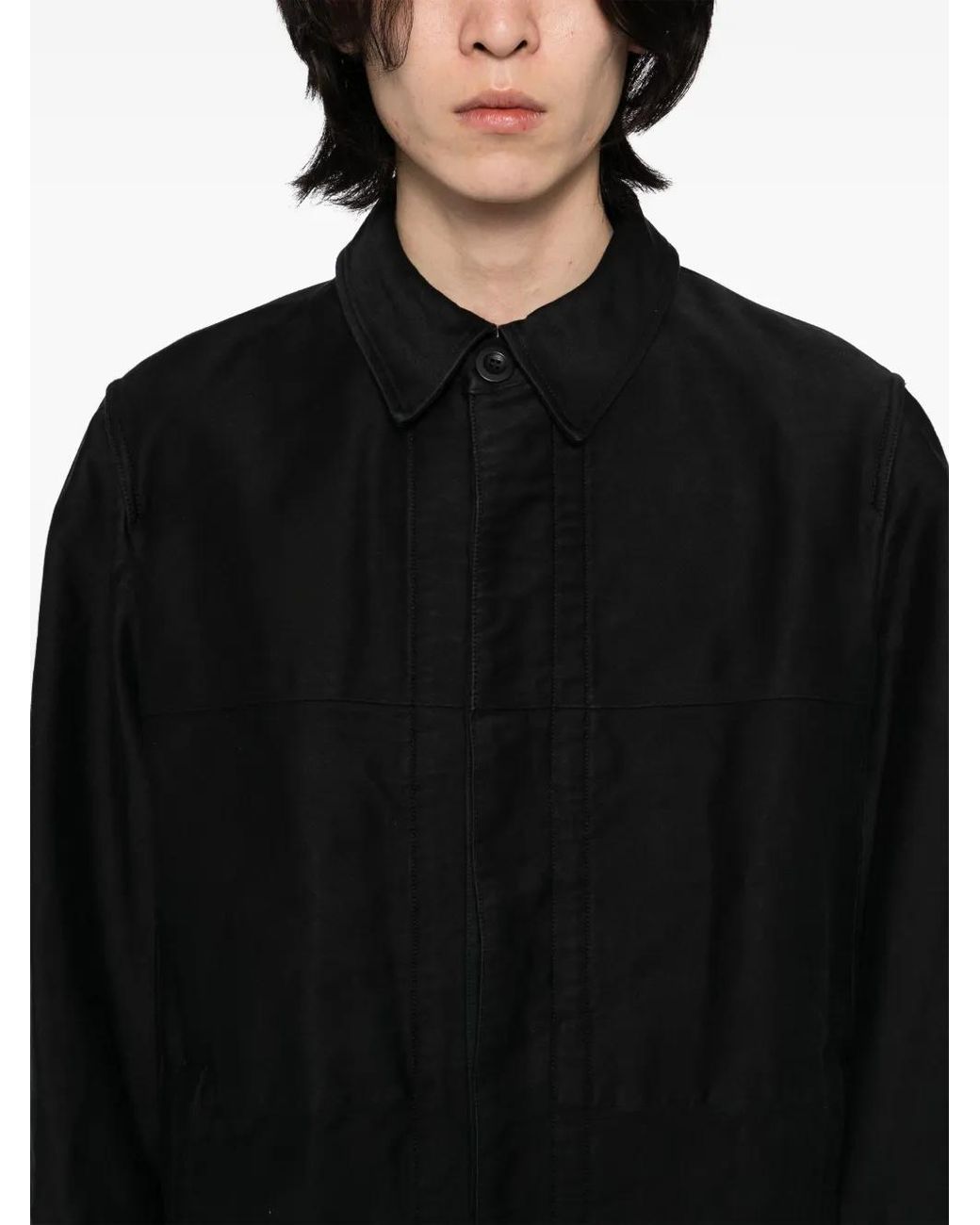 Casey Casey Black Moru Jacket for men