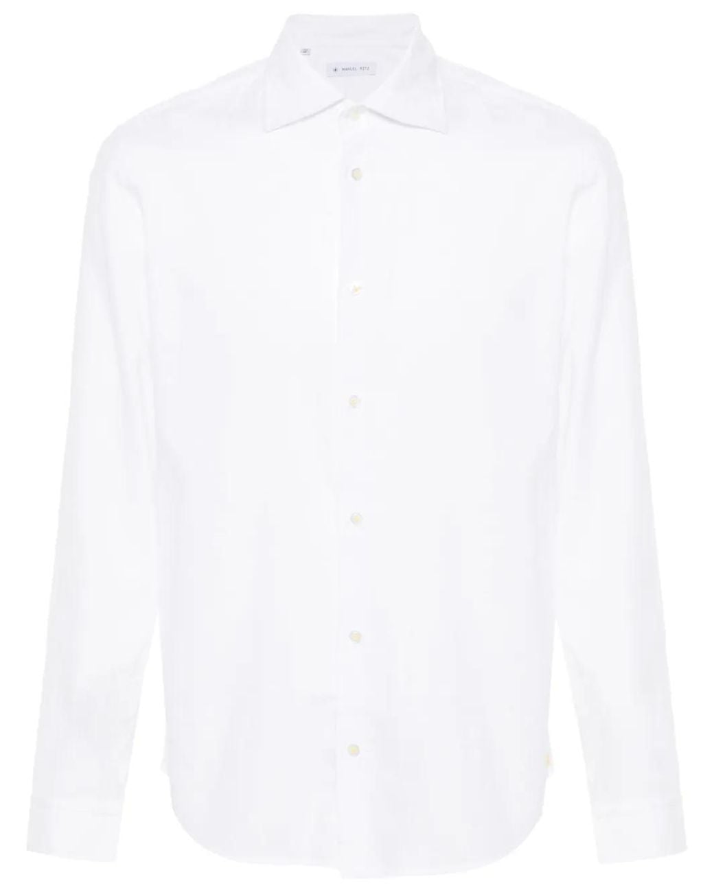 Manuel Ritz White Long-Sleeved Shirt for men