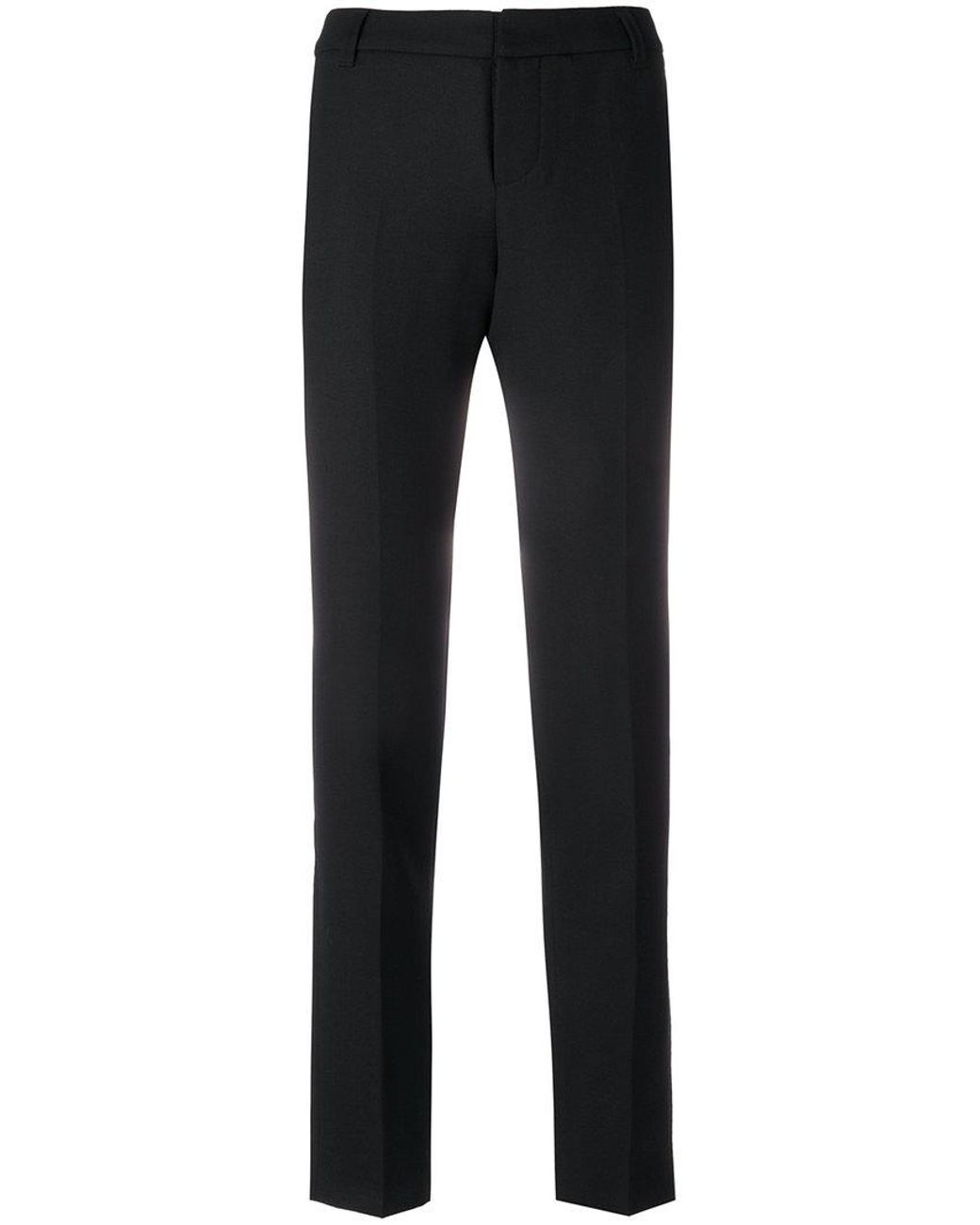 Zadig & Voltaire Wool Prune Pants in Black | Lyst