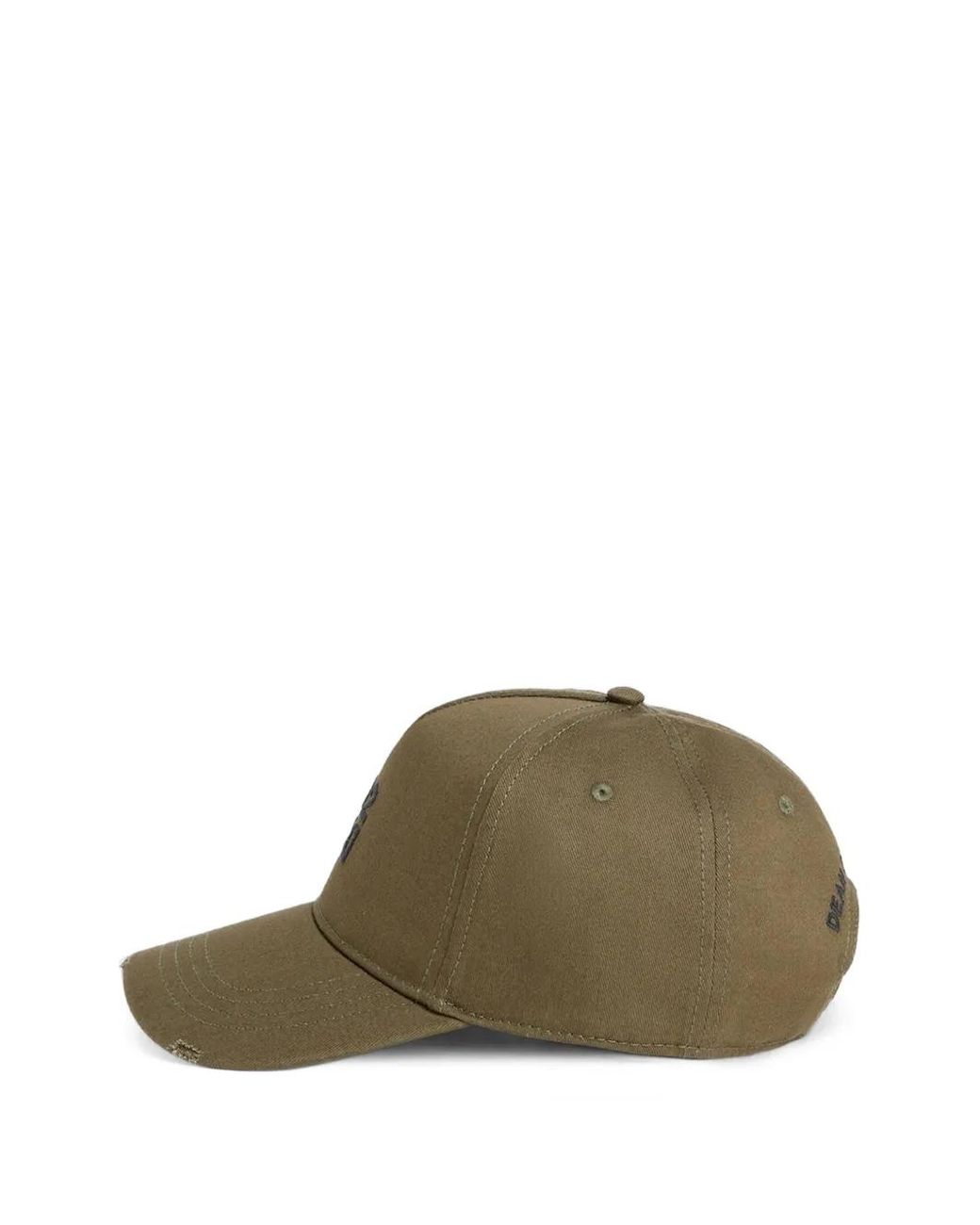 DSquared² Green Casquette De Baseball D2 Upside Down for men