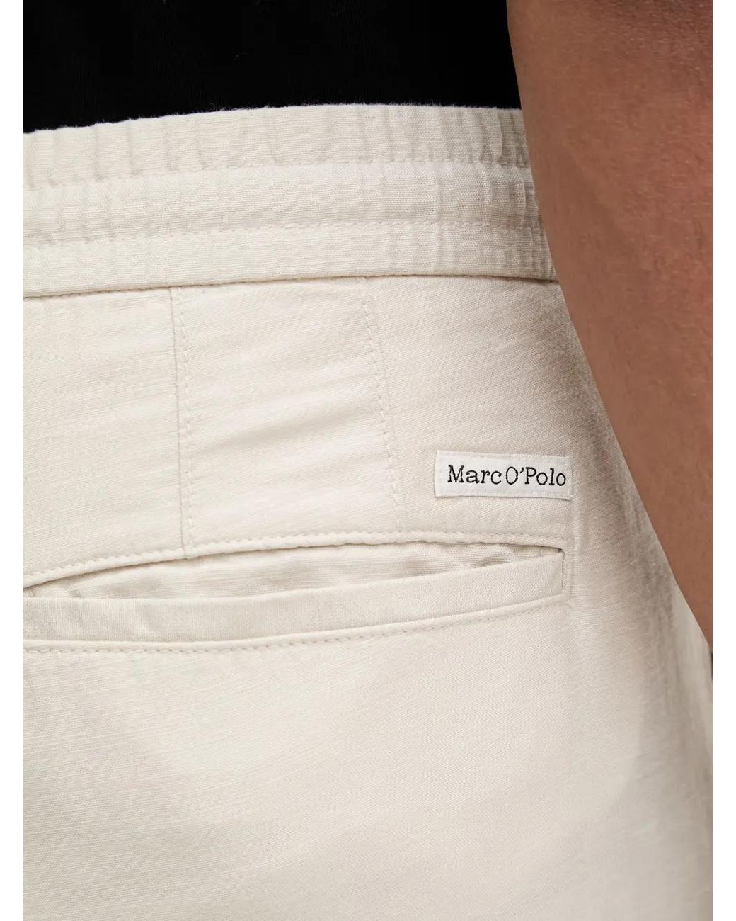 Marc O' Polo Natural Pantalon Droit À Lien De Resserrage for men
