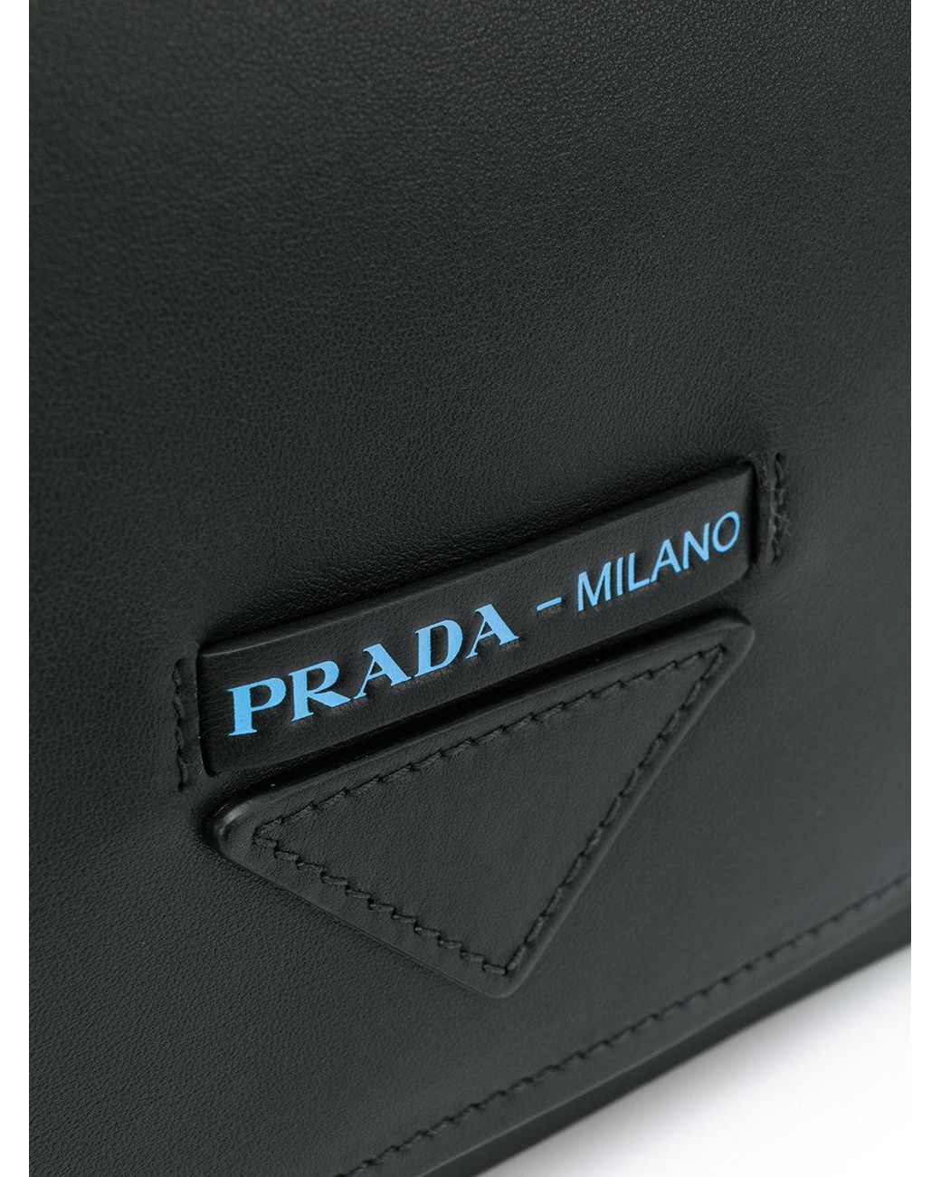 Black Prada Grace Lux Messenger Bag – Designer Revival