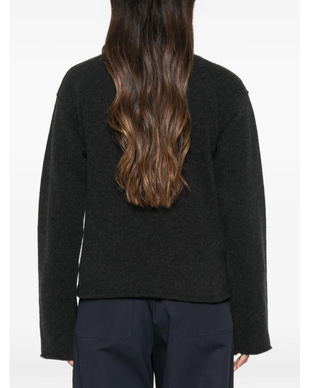 Sofie D'Hoore Black High-Neck Sweater