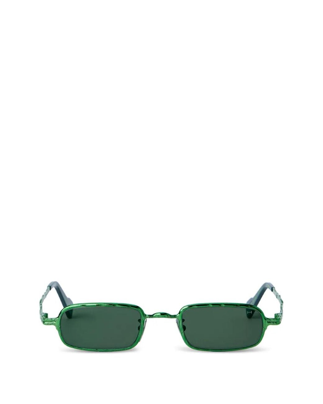 Kuboraum Green Z18 Rectangular-Frame Sunglasses