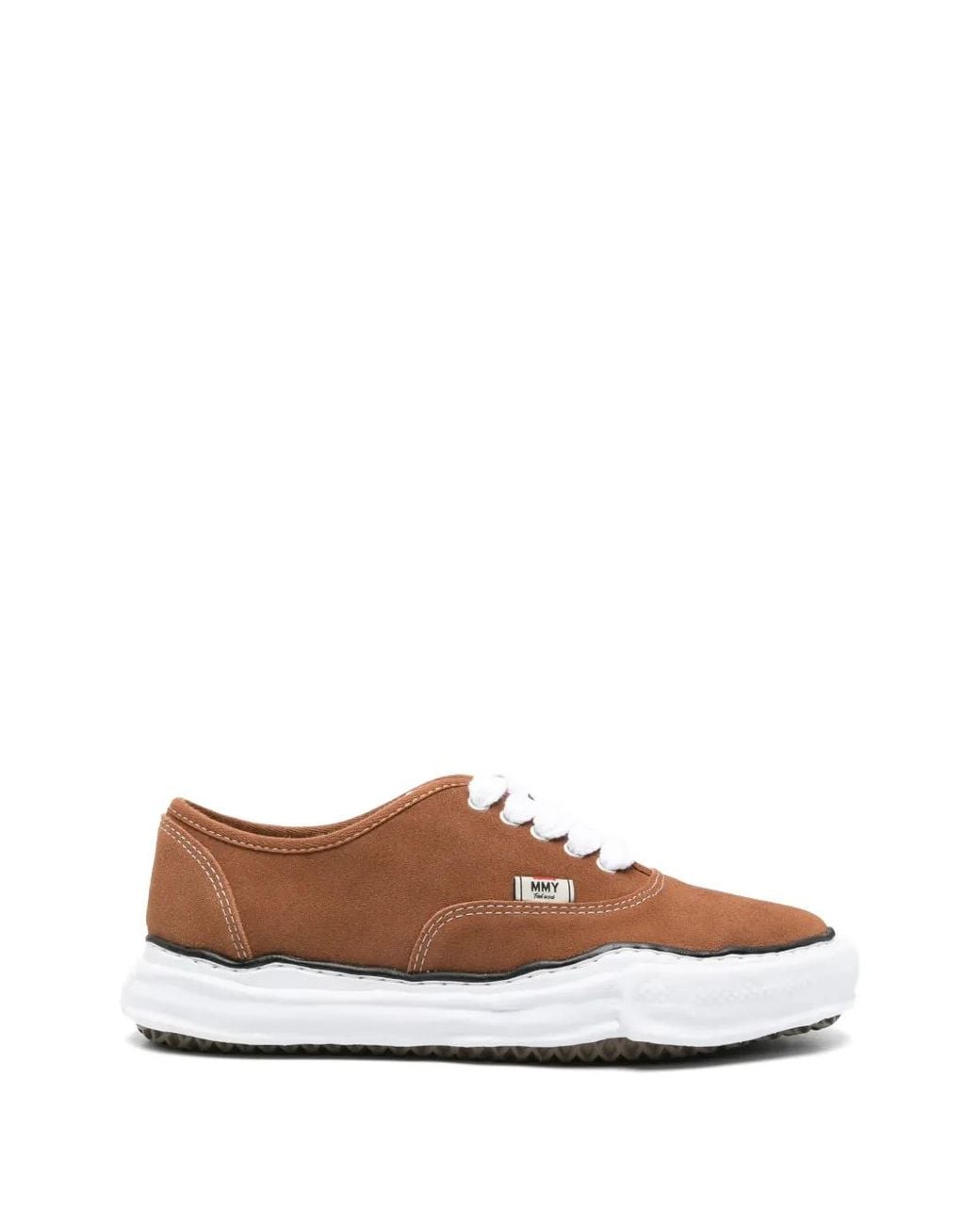 Maison Mihara Yasuhiro Brown Baker Og Sole Suede Low-Top Sneakers for men
