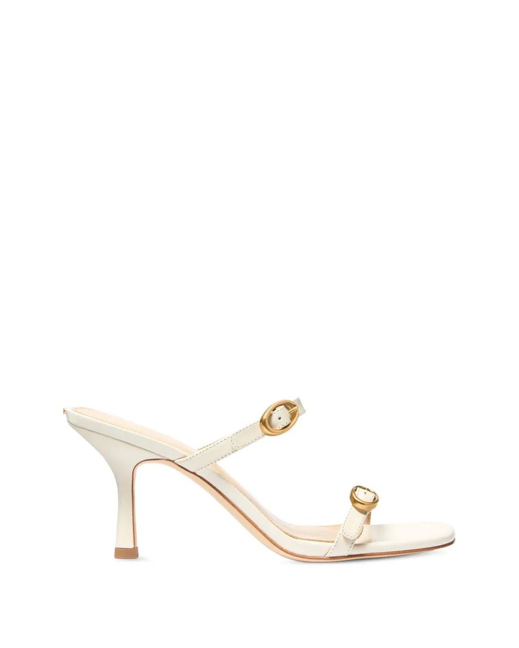 Michael Kors White Sandales Kya À Boucle