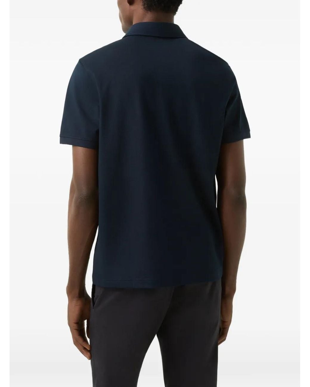 Bogner Blue Timo Piqué-Weave Polo Shirt for men