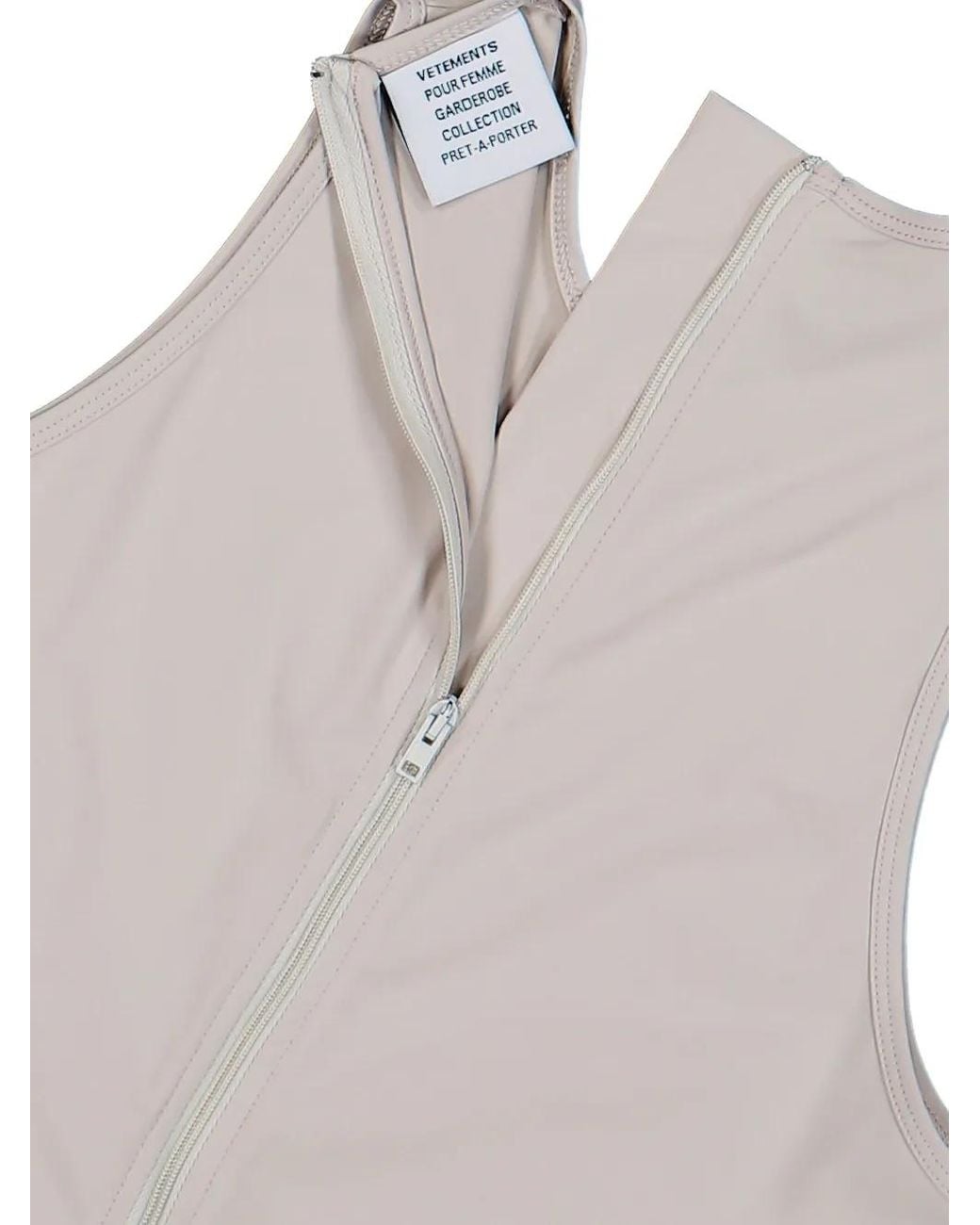 Vetements Gray Tease Playsuit