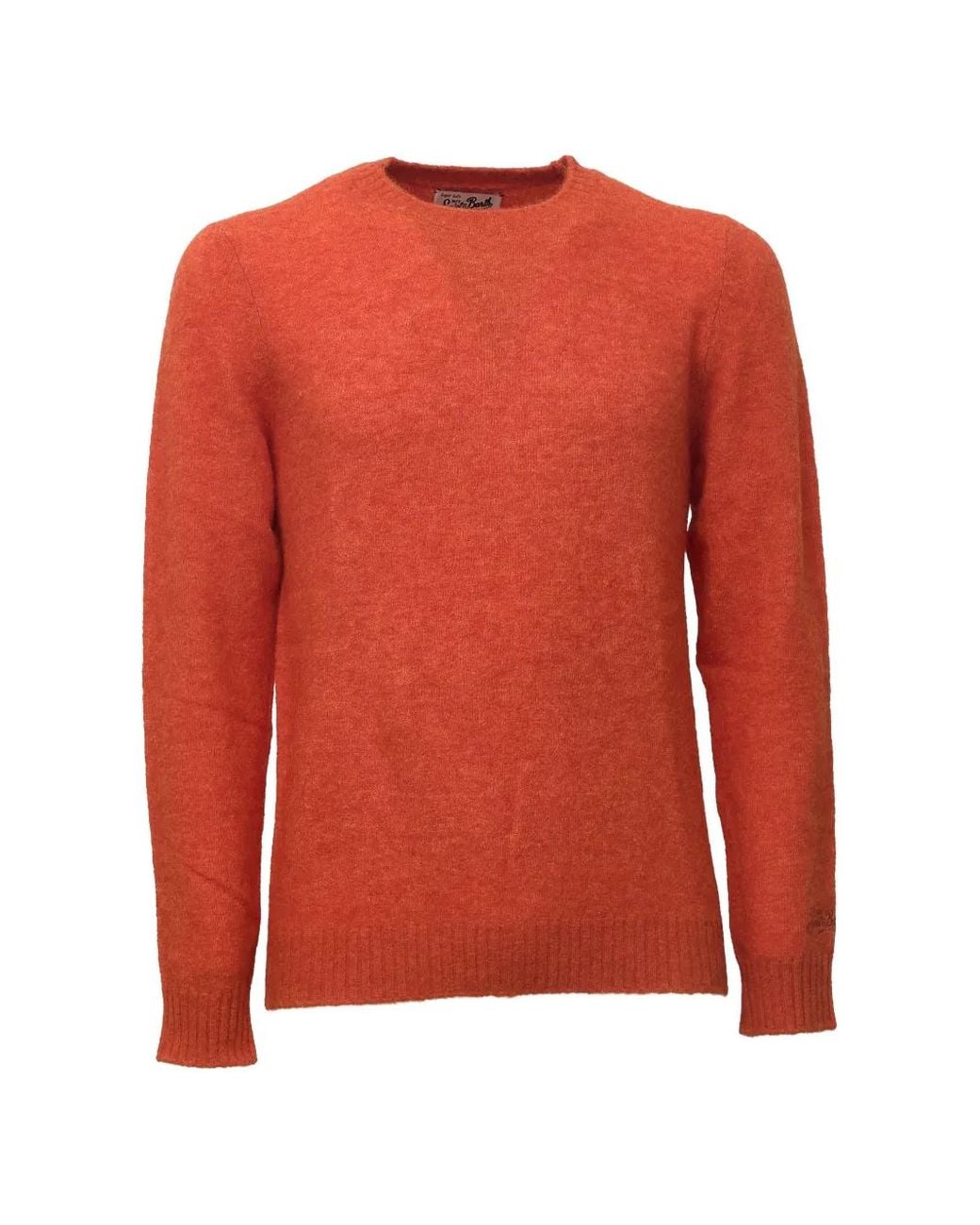 Mc2 Saint Barth Red Regent Crew-Neck Sweater for men