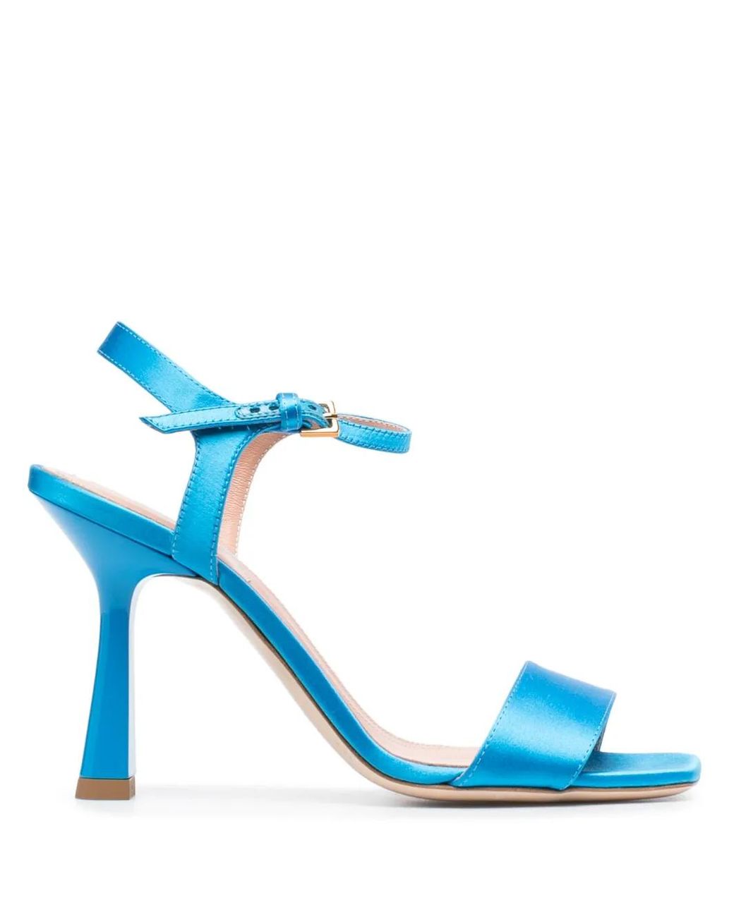 Alberta Ferretti Blue 90Mm Open-Toe Sandals