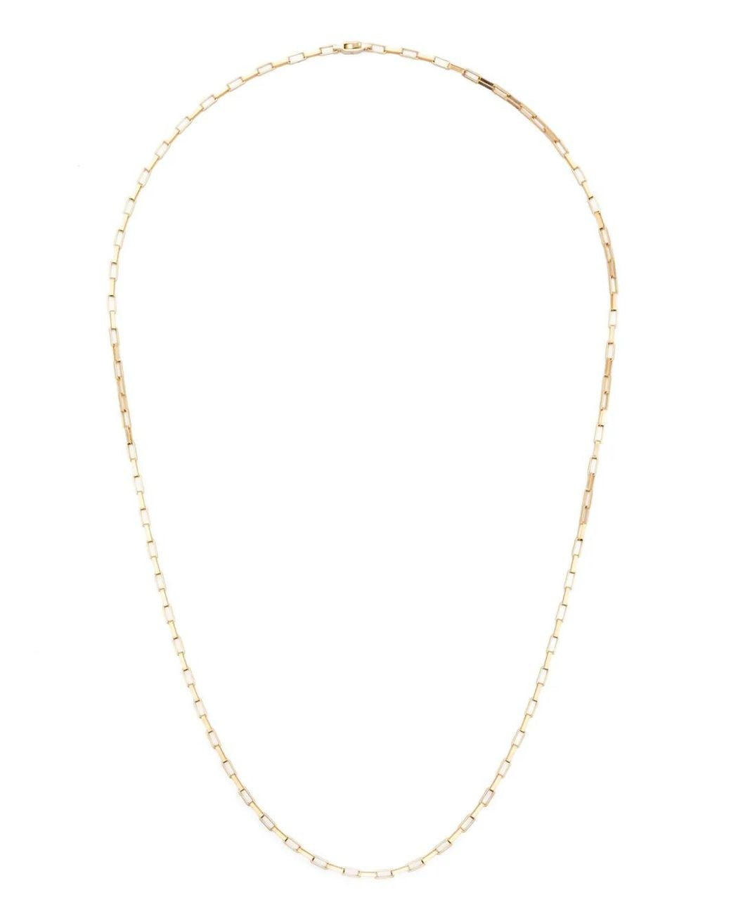 Tom Wood White Billie Chain Necklace