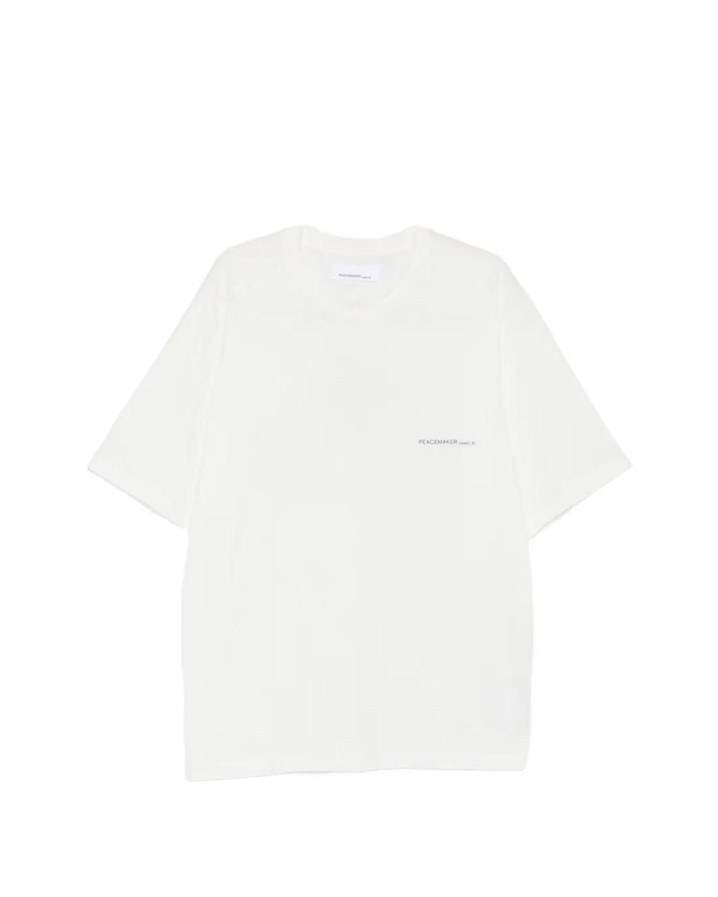 OAMC White Logo-Print T-Shirt for men