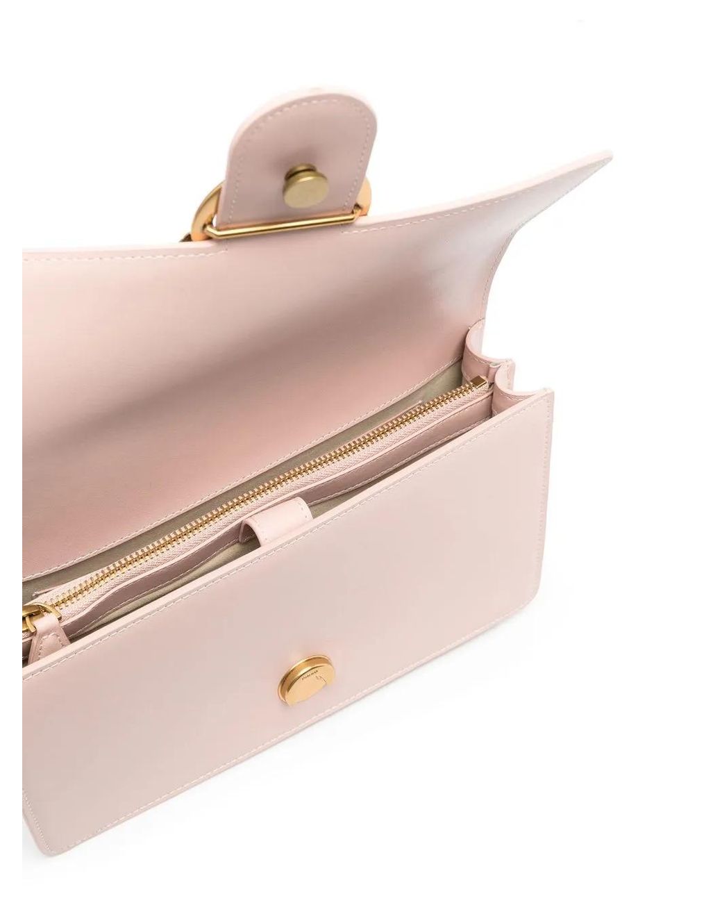 Pinko Pink Luxurious 100% Leather Bag