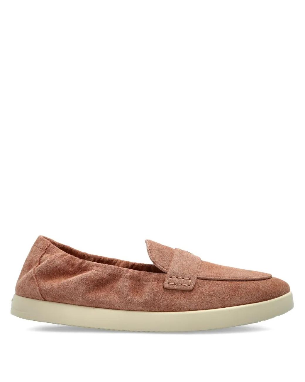 Tory Burch Brown Round Toe Rubber Flats