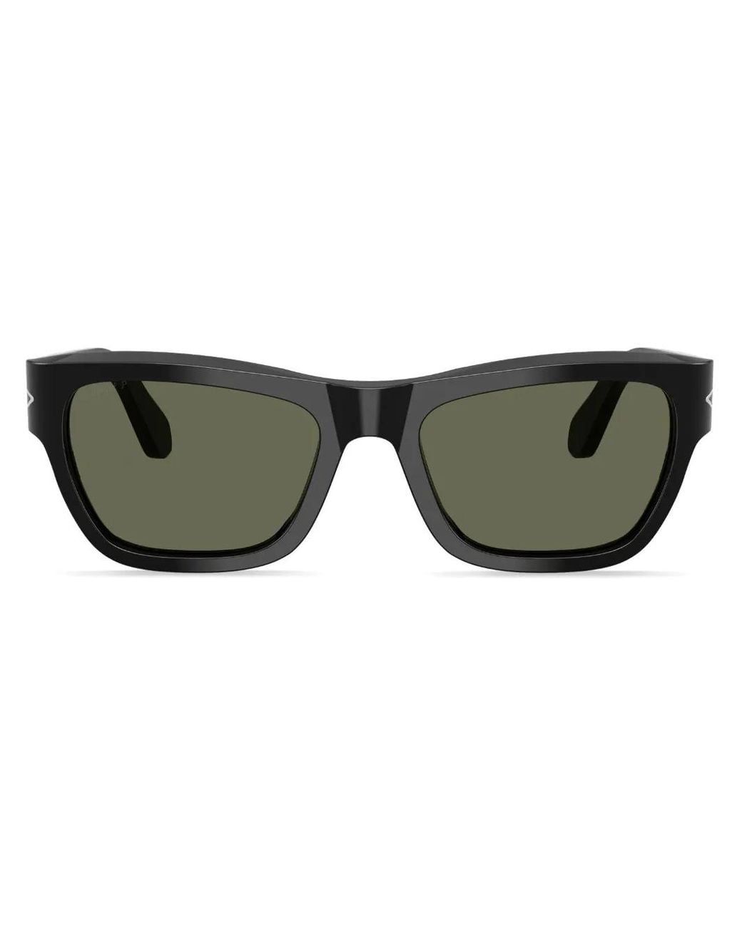 Persol Black Square-Frame Sunglasses