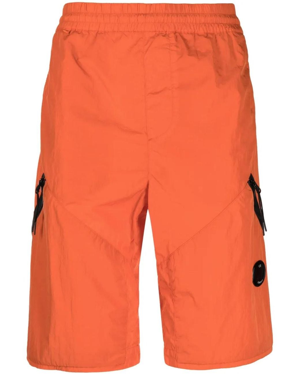 C P Company Orange Bermuda À Design Multi-Poches for men