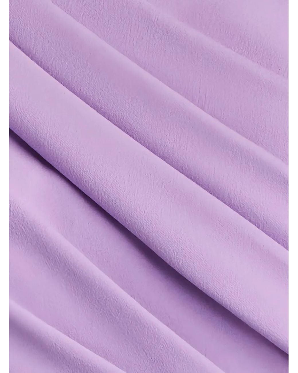 Tadashi Shoji Purple Draped Cape Dress