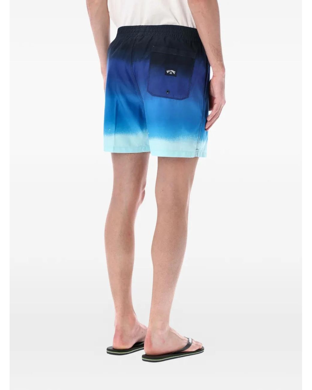 Billabong Blue Gradient-Effect Swim Shorts for men