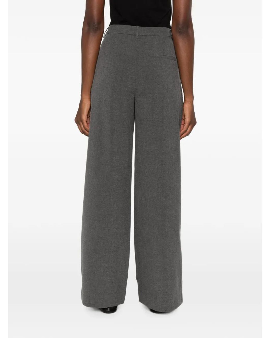 Gestuz Gray Pantalon Paula À Passants De Ceinture