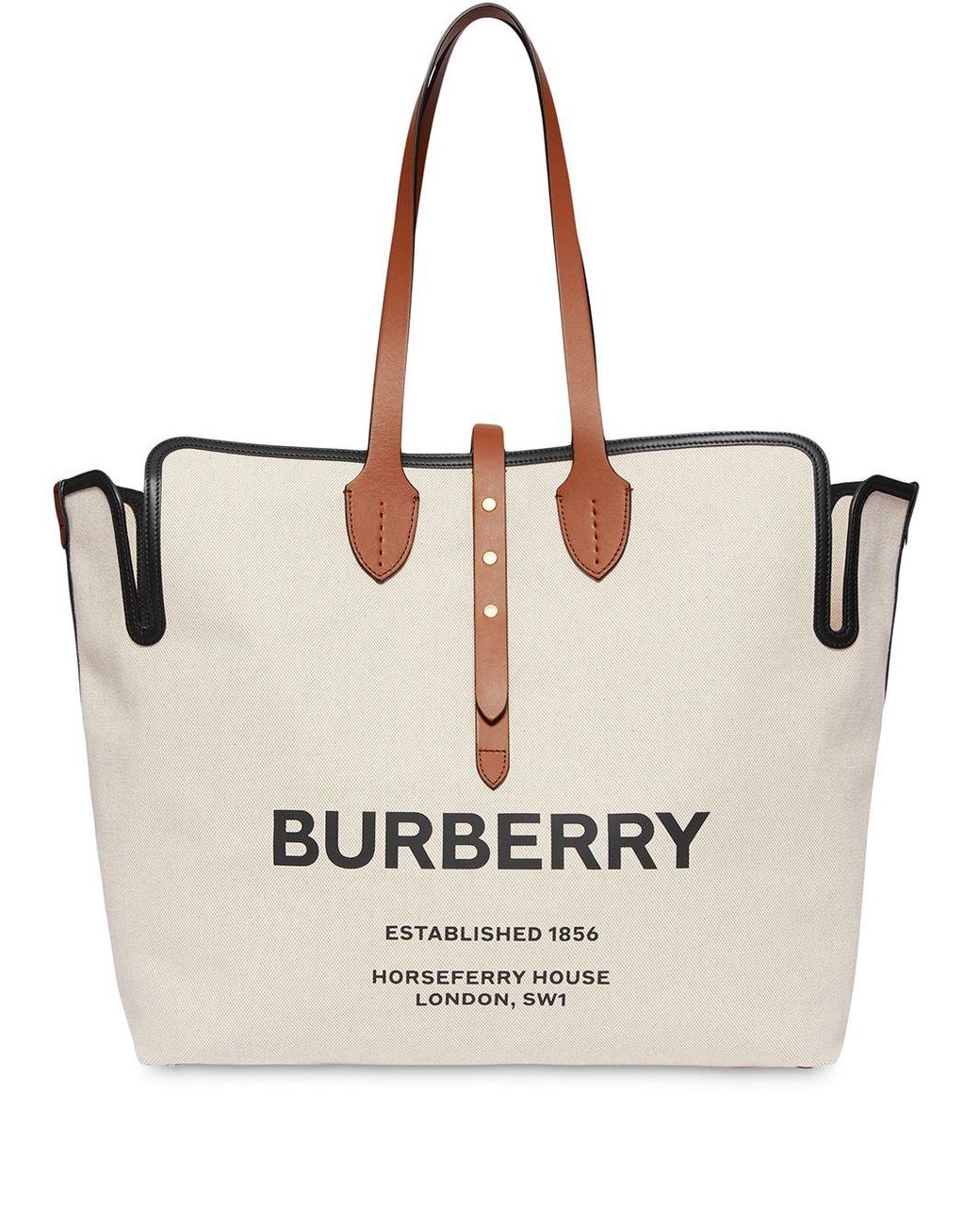 burberry canvas tote