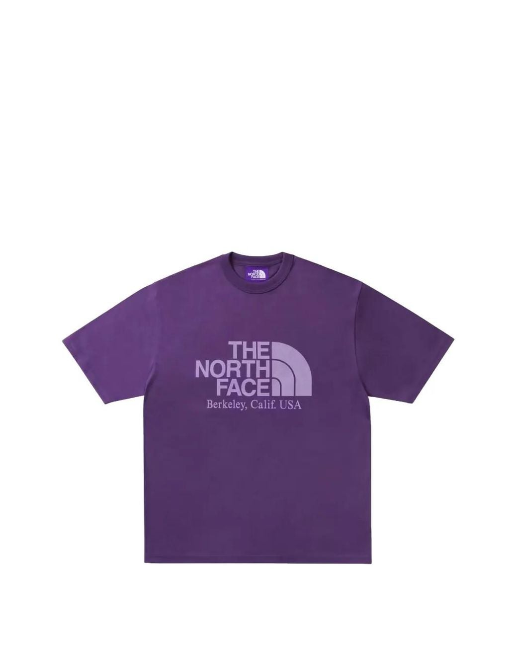 Palace Purple X The North Face Label Field Graphic T-Shirt for men