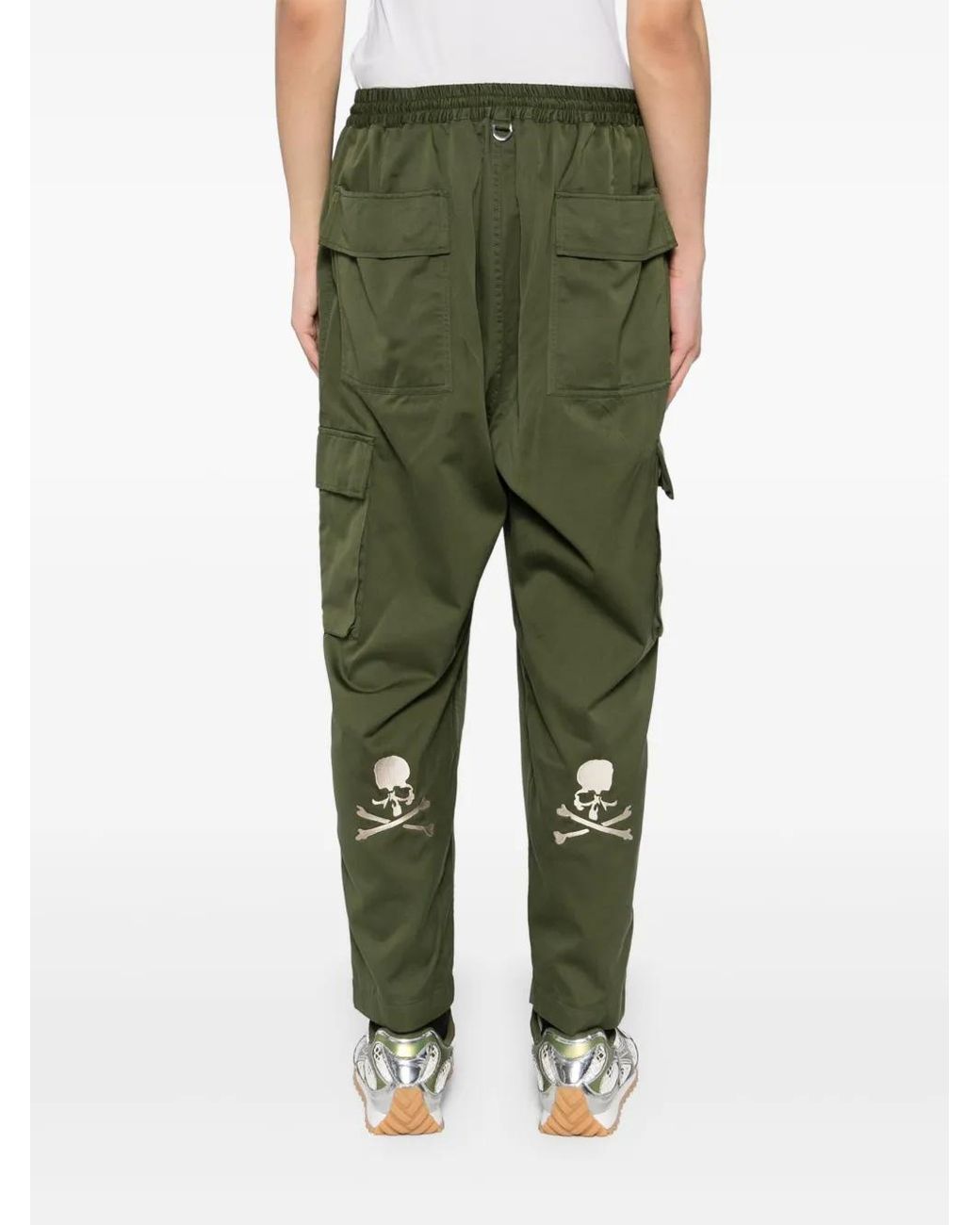 Mastermind Japan Green Cargo Trousers for men