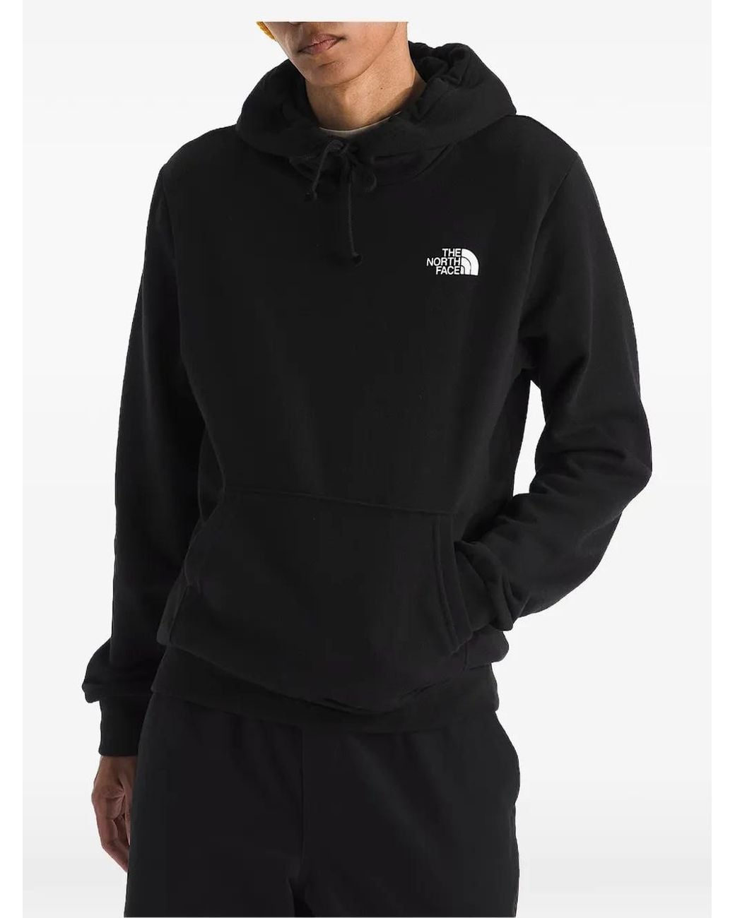 The North Face Black Evolution Box Nse Regular Hoodie for men