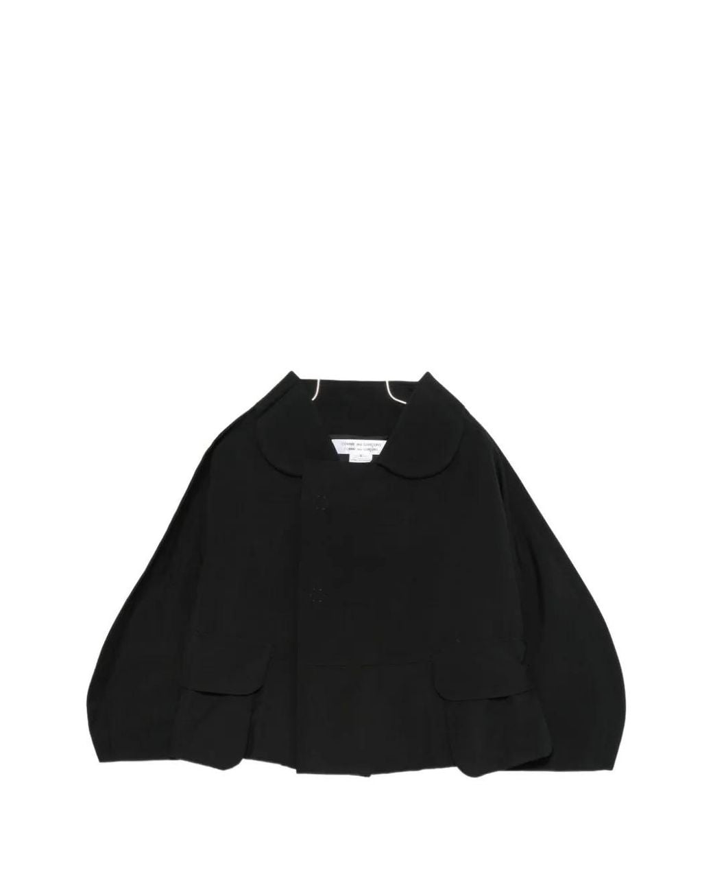 Comme des Garçons Black Peter Pan Collar Jacket