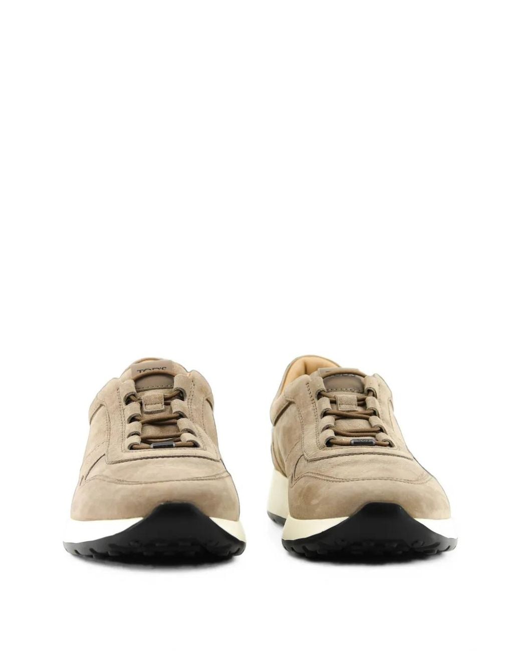 Tod's White Pashmy Suede Sneakers for men