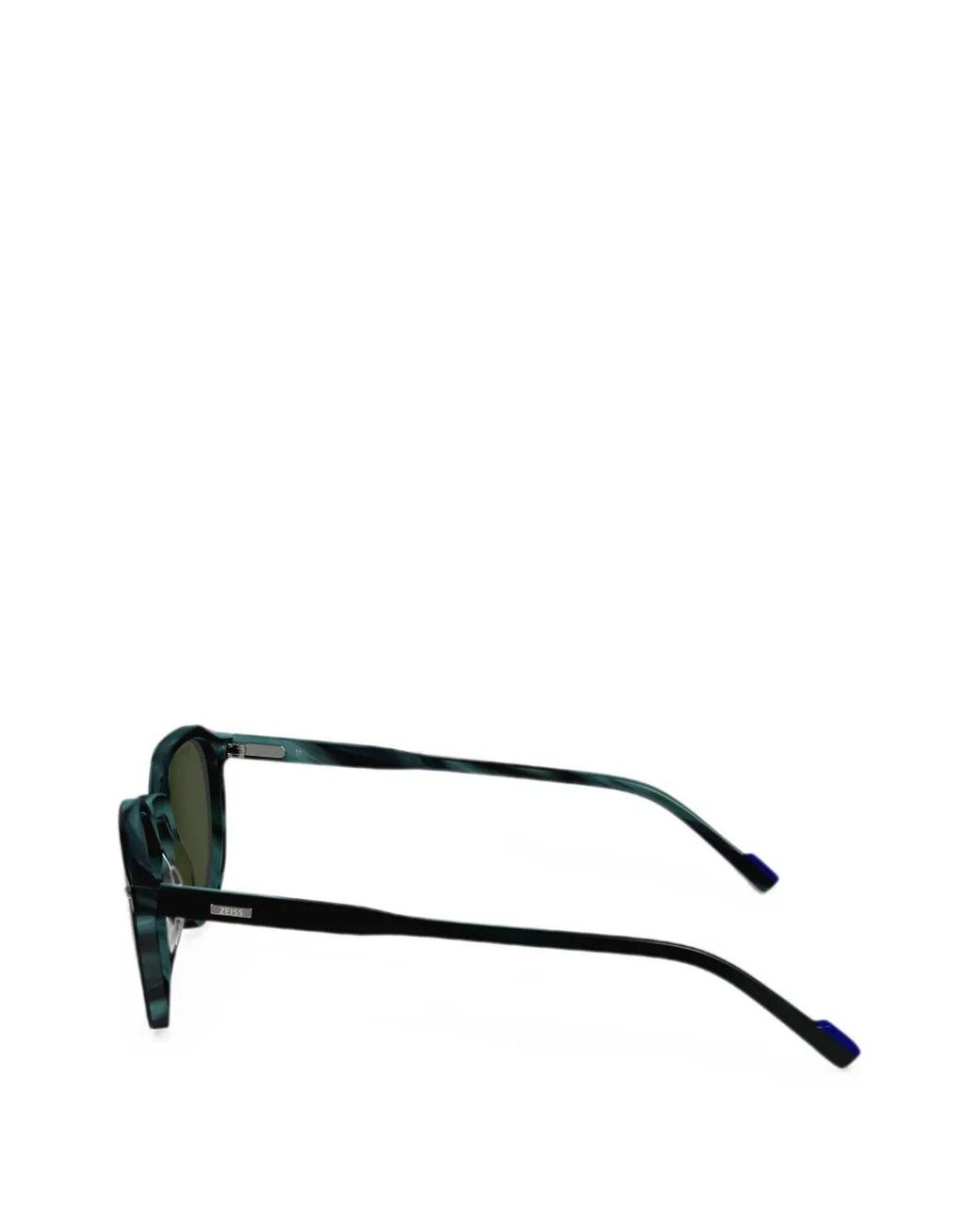 Zeiss Green Round-Frame Sunglasses