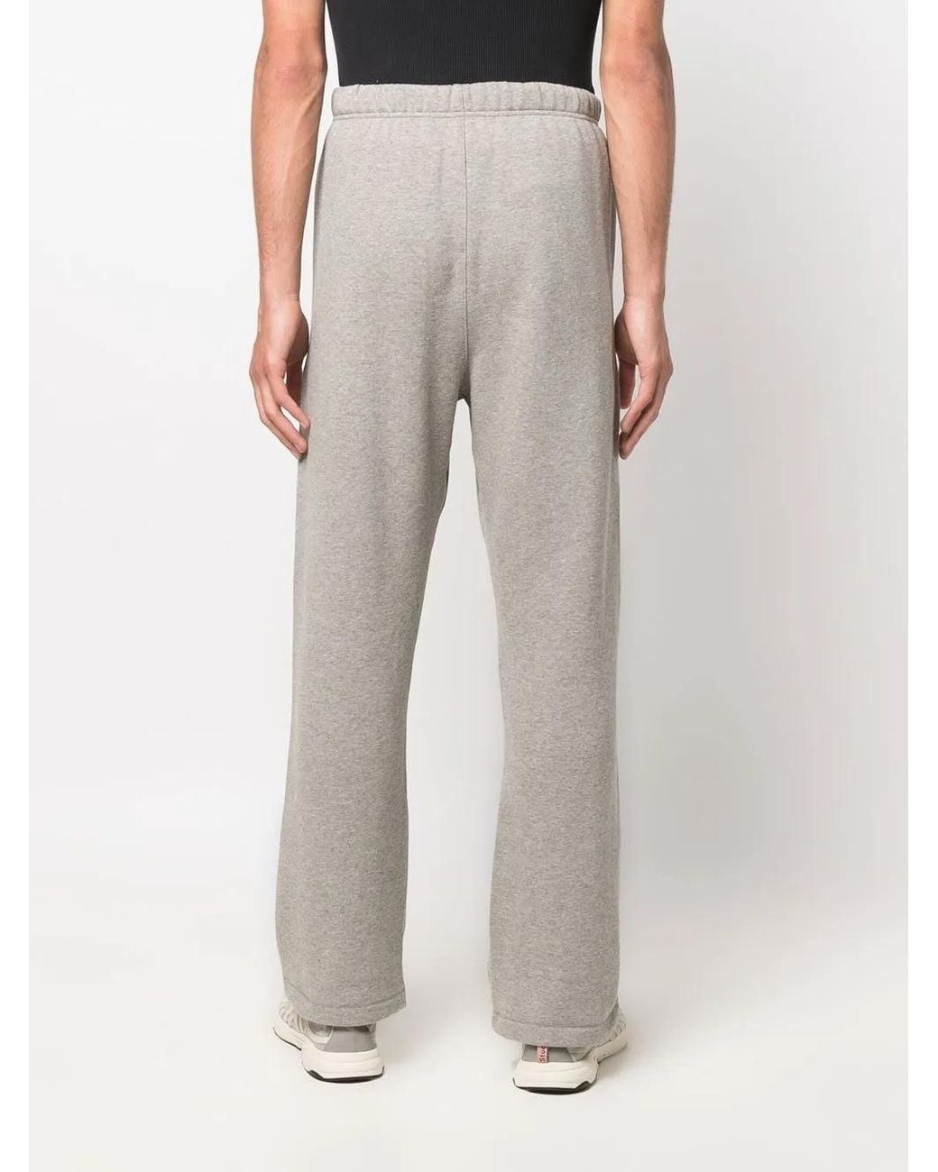 Fear Of God Gray Logo-Print Track Pants for men