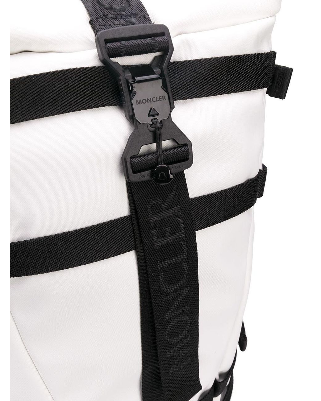Moncler Argens Backpack in White for Men Lyst