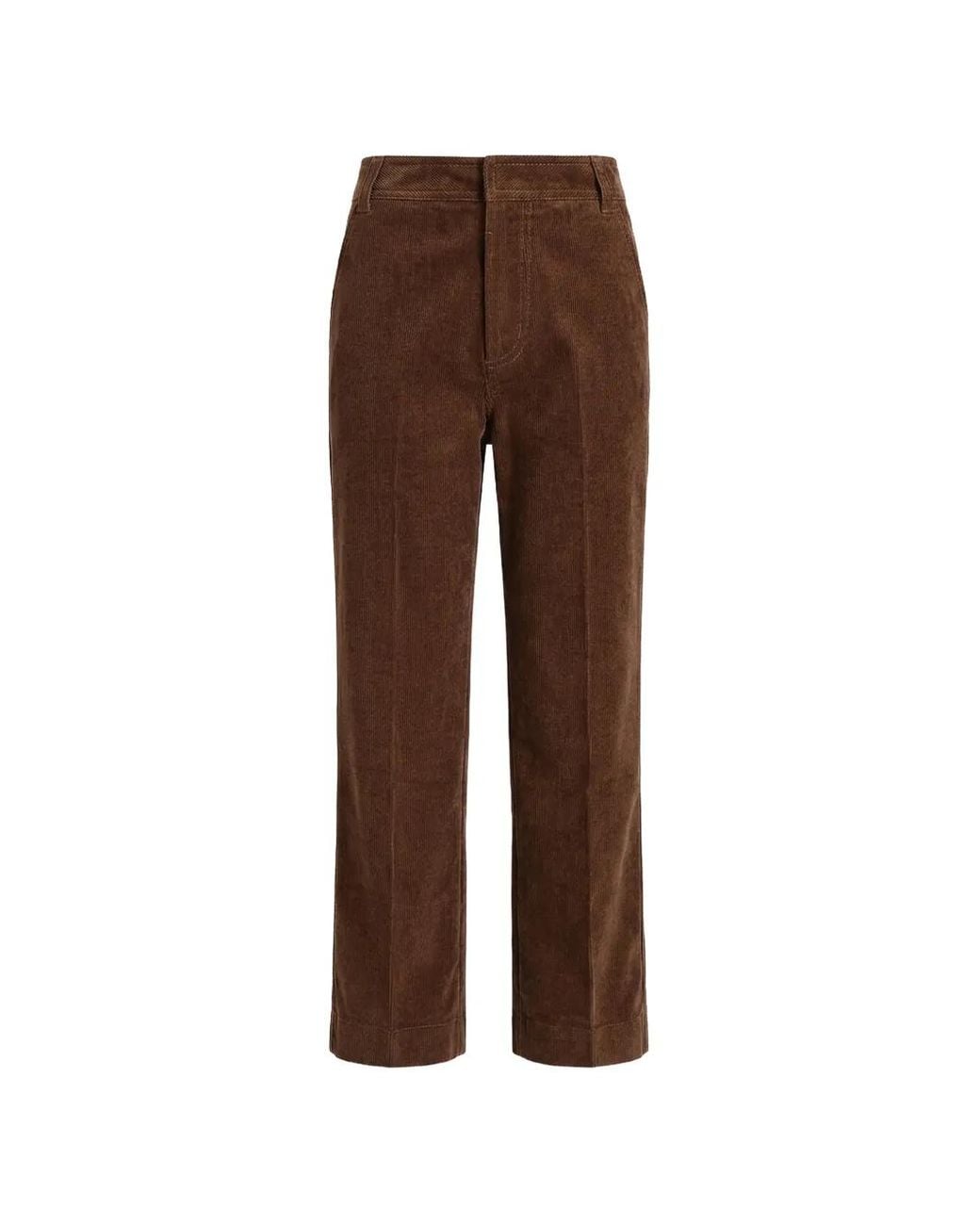 AMI Brown Baggy Trousers for men