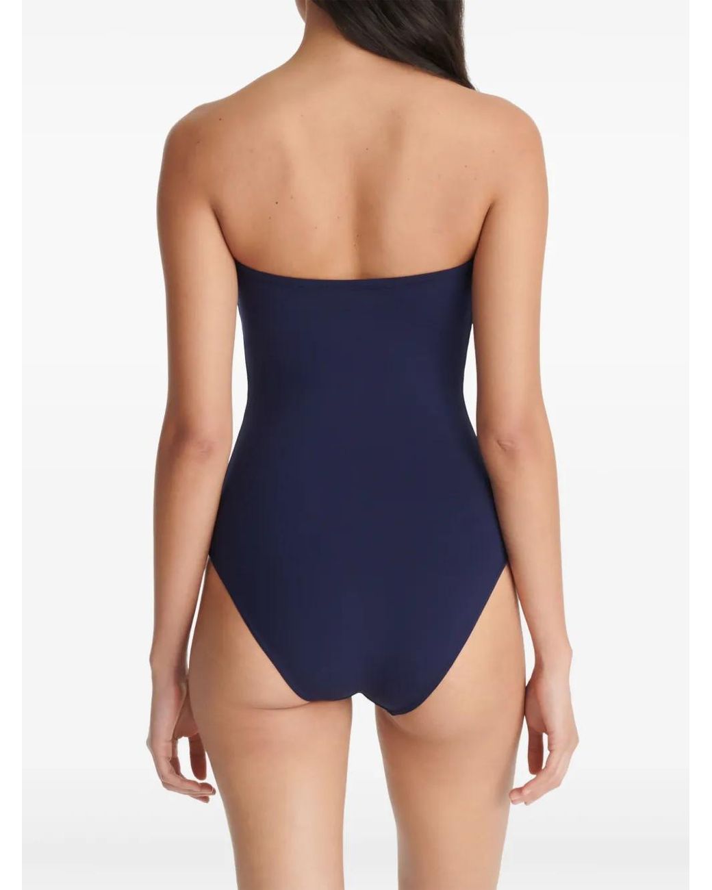 Eres Blue Strapless Cassiopee Swimsuit