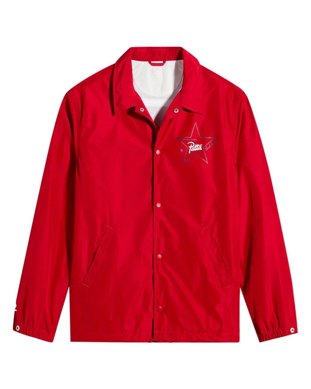 Converse Red X Patta Coaches Jacket