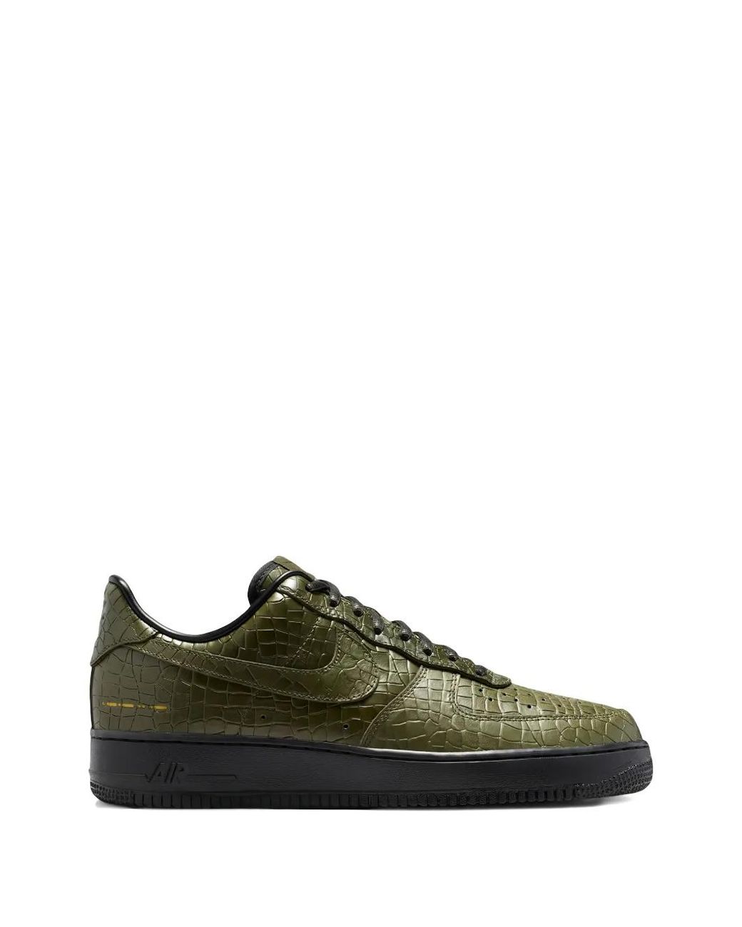 Nike Green Air Force 1 Low Croc Sneakers for men