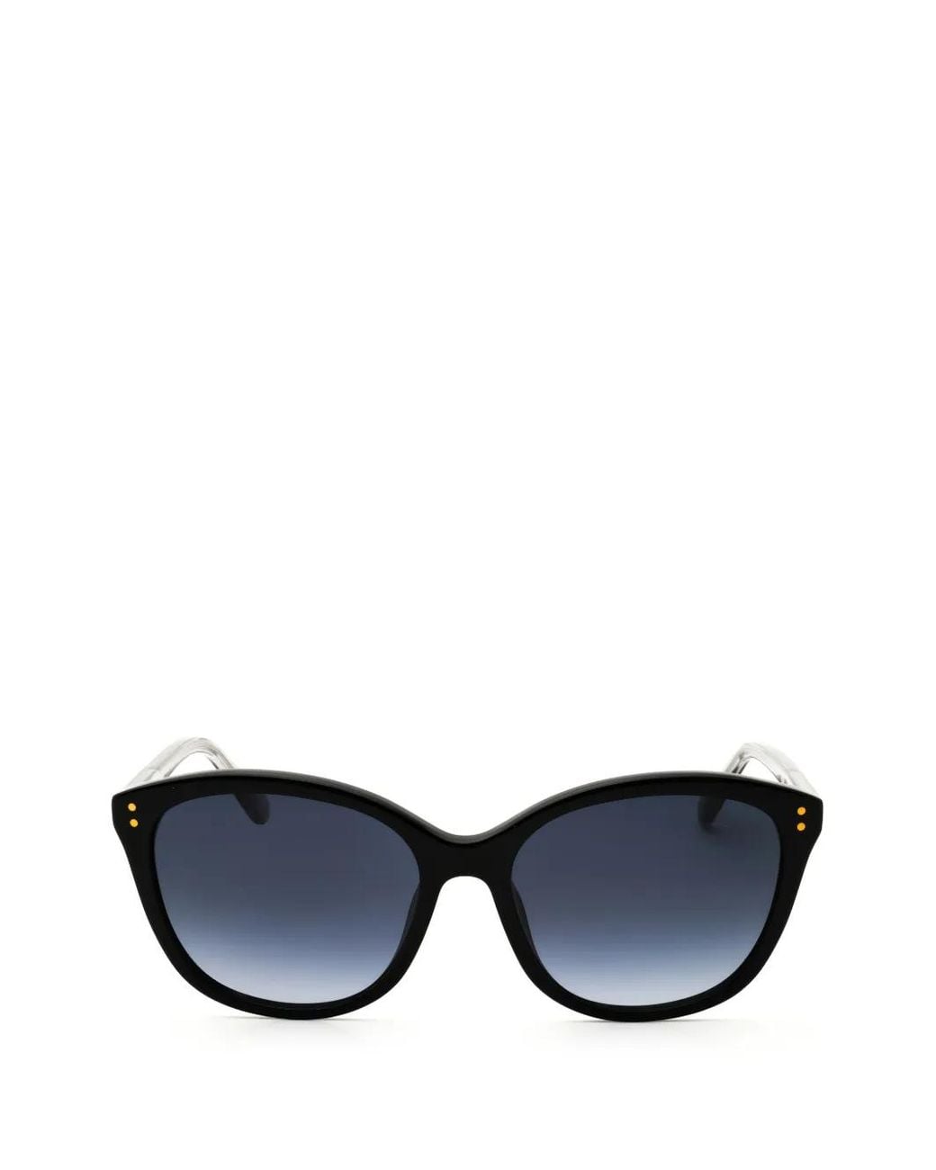 Fossil Blue Oval-Frame Sunglasses
