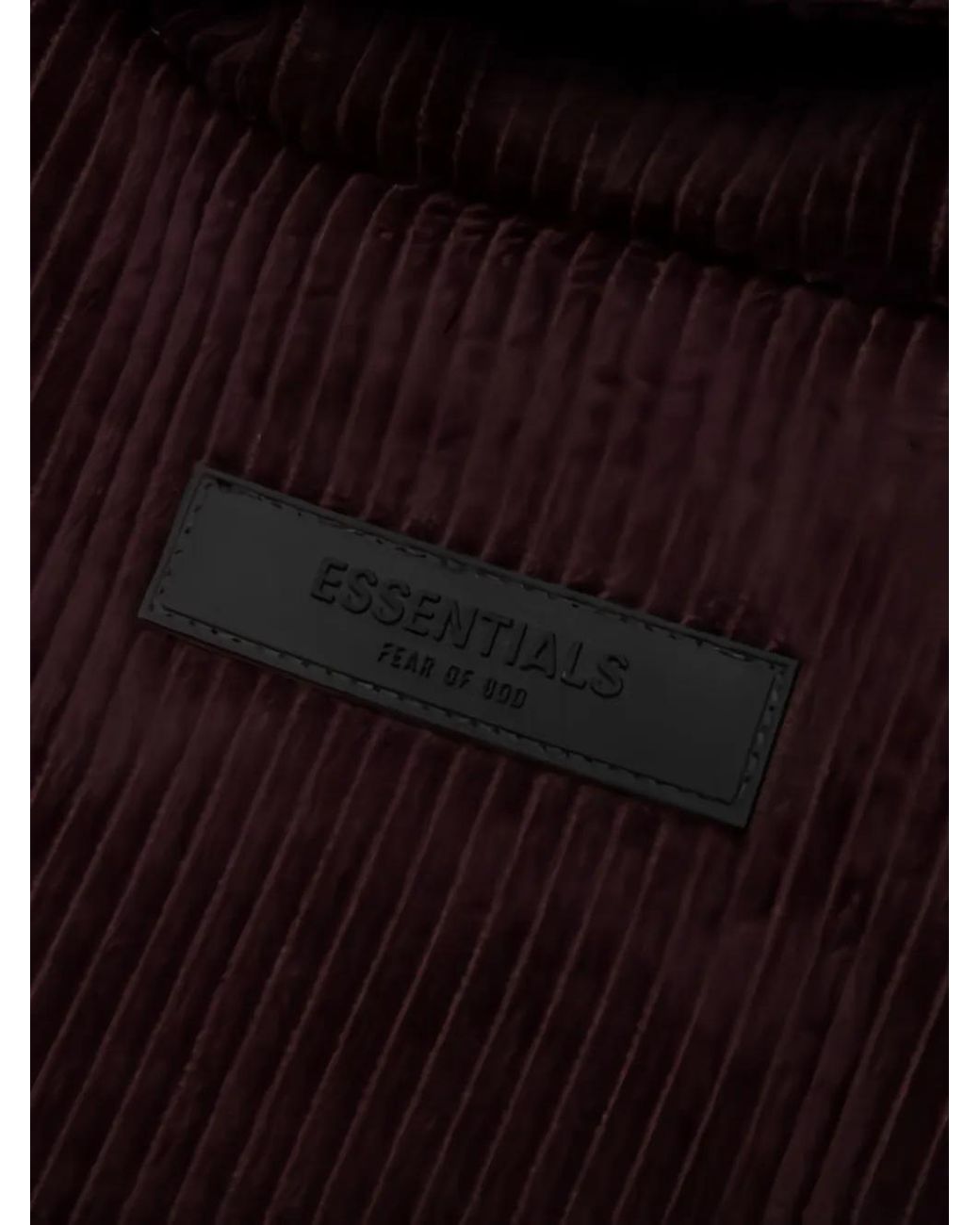 Fear Of God Purple Corduroy Shirt Jacket for men
